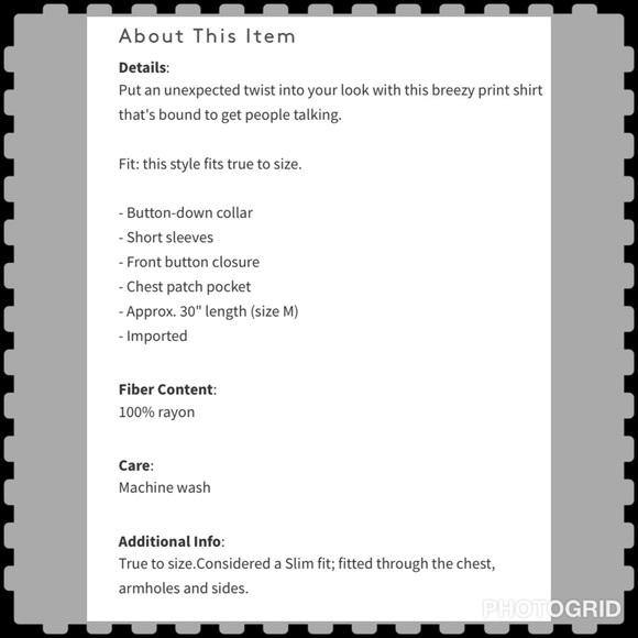 THE RAIL WOVEN PRINT SHORT SLEEVE SHIRT - Picture 6 of 6